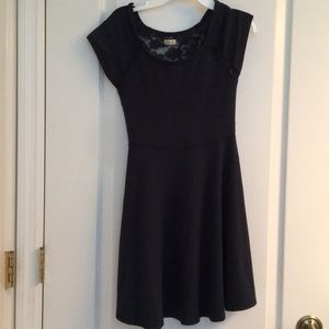 Hollister Navy Lace Back Dress.